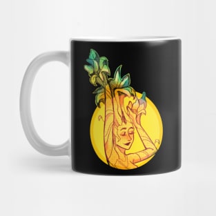 Floral girl 3/3 Mug